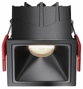 Встраиваемый светильник Maytoni Alfa LED DL043-01-10W4K-SQ-B-1 в Североуральске - severouralsk.ok-mebel.com | фото