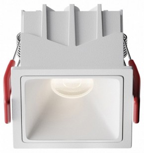 Встраиваемый светильник Maytoni Alfa LED DL043-01-10W4K-SQ-W-1 в Североуральске - severouralsk.ok-mebel.com | фото