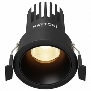 Встраиваемый светильник Maytoni Dip DL115-10W-2.7K-B в Североуральске - severouralsk.ok-mebel.com | фото