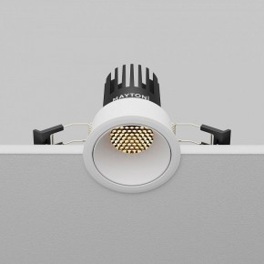 Встраиваемый светильник Maytoni Dip DL115-10W-2.7K-W в Североуральске - severouralsk.ok-mebel.com | фото 7