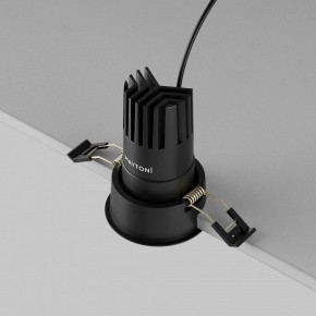 Встраиваемый светильник Maytoni Dip DL116-10W-2.7K-B в Североуральске - severouralsk.ok-mebel.com | фото 6