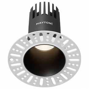 Встраиваемый светильник Maytoni Dip DL120-10W-4K-TRS-B в Североуральске - severouralsk.ok-mebel.com | фото