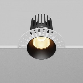 Встраиваемый светильник Maytoni Dip DL121-15W-2.7K-TRS-B в Североуральске - severouralsk.ok-mebel.com | фото 5