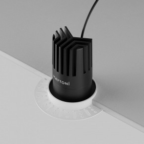 Встраиваемый светильник Maytoni Dip DL121-15W-2.7K-TRS-B в Североуральске - severouralsk.ok-mebel.com | фото 6
