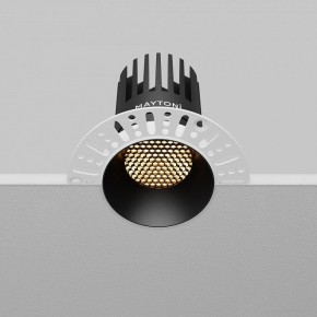 Встраиваемый светильник Maytoni Dip DL121-15W-2.7K-TRS-B в Североуральске - severouralsk.ok-mebel.com | фото 7