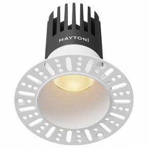 Встраиваемый светильник Maytoni Dip DL122-15W-2.7K-TRS-W в Североуральске - severouralsk.ok-mebel.com | фото