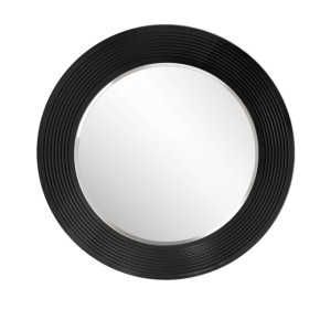 Зеркало круглое черный (РМ/02(S) в Североуральске - severouralsk.ok-mebel.com | фото